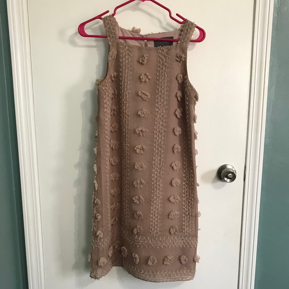 ANTHROPOLOGIE high-neck dress